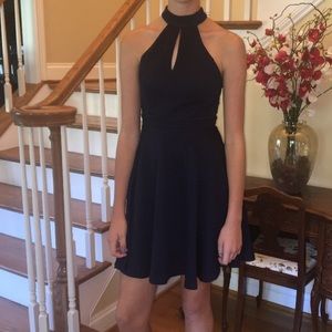 Navy blue altar’d state dress